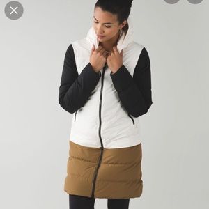 Lululemon Cold as Fluff tri-color jacket